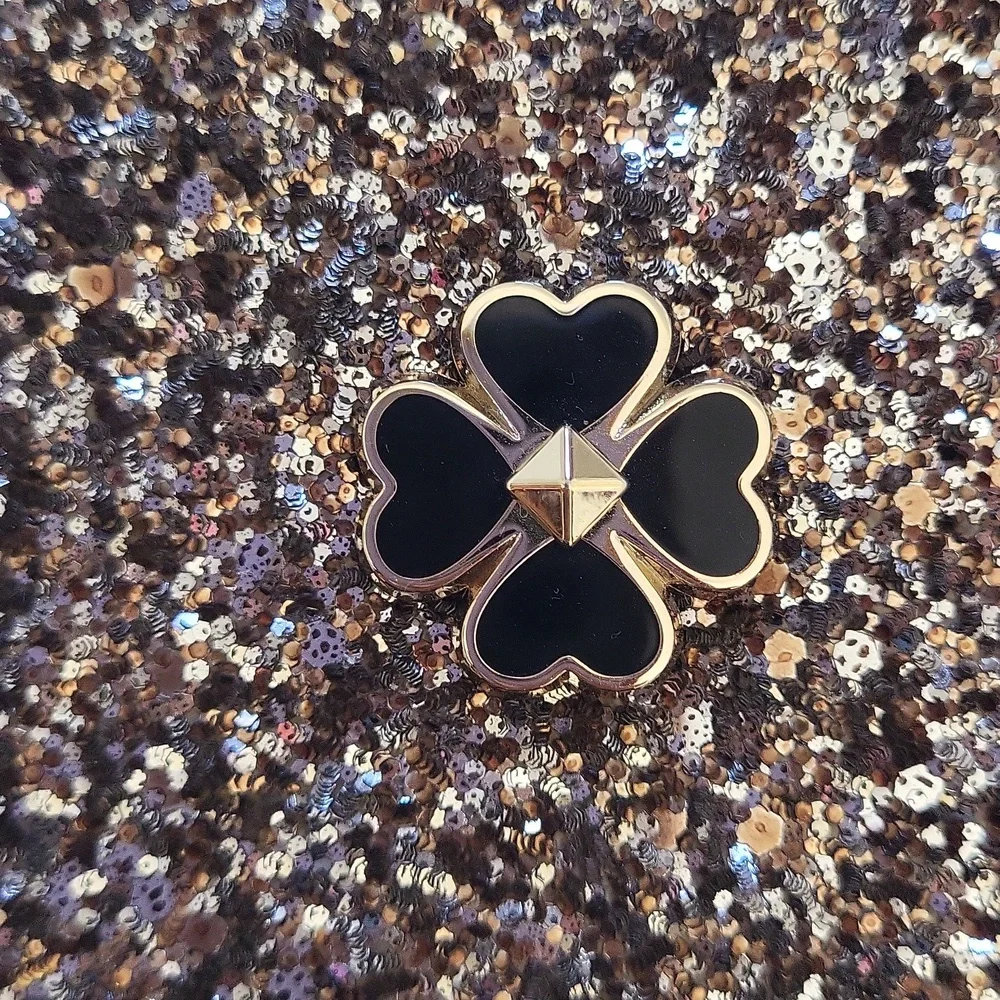 NWT Kate Spade Odette Glitter‎ Jewelry Holder Rock Glitter